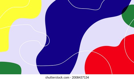 Abstract colorful memphis style design background vector. Multicolor Geometric Background. Fashion Fluid Design. Colorful Funny Texture. Geometric Composition. Graphic Fluid Poster. Abstract Collage. 