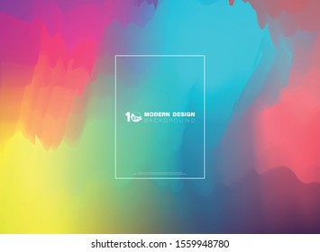 Abstract colorful mesh background of trendy design decoration. Decorate for ad, poster, template design. illustration vector eps10