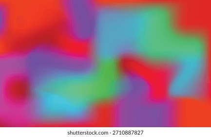Abstractas colorido gradiente de malla textura de Vector fondo multicolor borroso