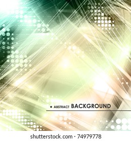 Abstract colorful metallic digital background. Vector