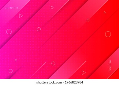 abstract colorful minimal geometric gradient vector pattern banner background
