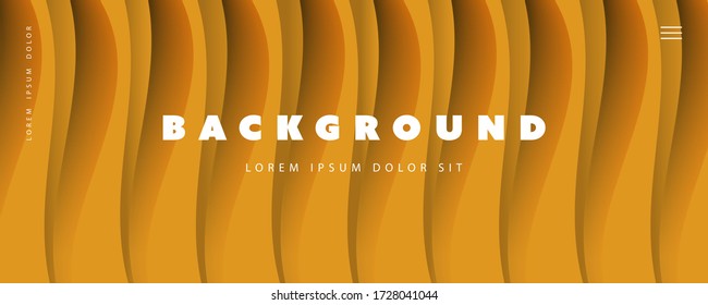 Abstract Colorful Minimal Geometric Pattern Background, Multi Purpose Template, Wavy Gradient Shapes Composition, Futuristic Poster, Header or Landing Page Design - Vector Illustration
