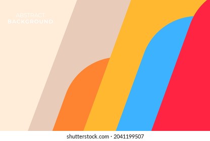 abstract colorful minimalist background design.