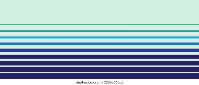 Abstract Colorful Minimalist Striped Pattern, Horizontal Lines with Copyspace, Room, Place for Your Text - Vector Background Template