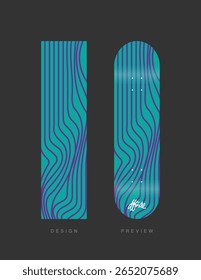 Abstract Colorful Modern Art Curve Lines Shape Wave Geometrical Background Pattern Checkered
Fingerboard Skateboard Deck Graphics Design Preview Mockup Template

