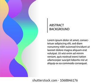 Abstract colorful modern background for presentation, website, banner.