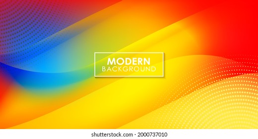 Abstract colorful modern fluid dynamic waves background. Eps 10 Vector
