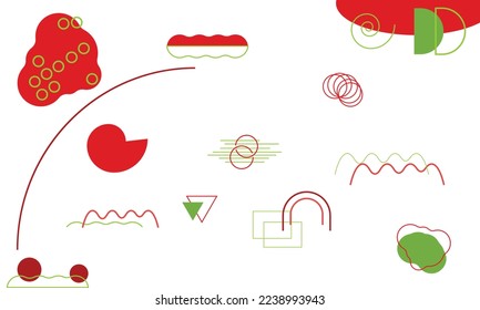 Abstract colorful modern geometric background. Posters, Social media Icons templates.