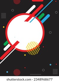 abstract colorful modern presentation background