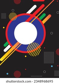 abstract colorful modern presentation background