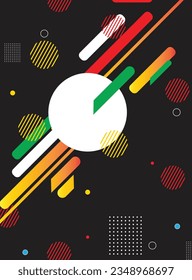 abstract colorful modern presentation background