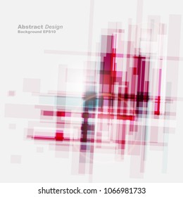 Abstract Colorful Modern Various Rectangle overlapping Background Design. Geometric Style concept.