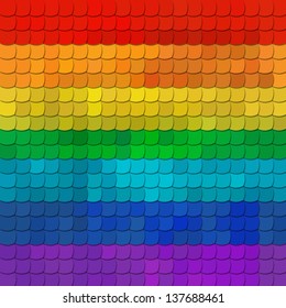 Abstract colorful mosaic background