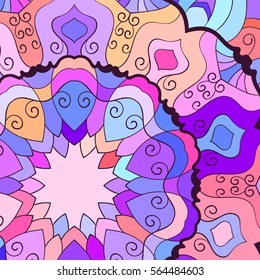 Resumen de fondo de mosaico colorido