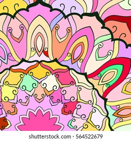Abstract colorful mosaic background