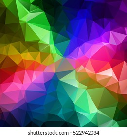 Abstract colorful mosaic background creative design illustration or seamless background style multicolor