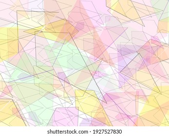 Abstract colorful mosaic background design. Bright colors creative geometric vector, digital graphic design illustration