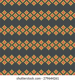 Abstract, Colorful, Mosaic Background Design