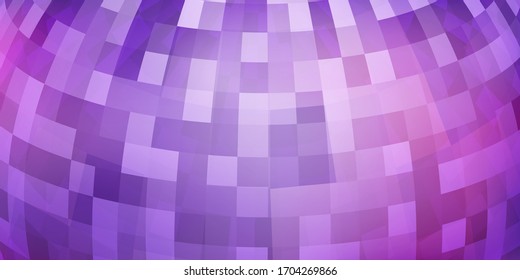 Abstract colorful mosaic background of translucent squares in purple colors