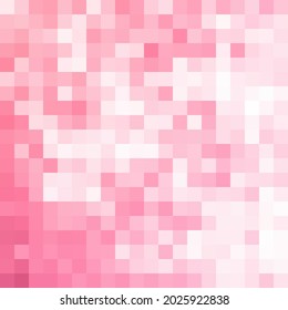 Abstract colorful mosaic background. Vector background. Colorful mosaic. Pixel art background.