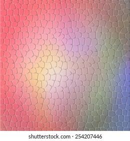 abstract colorful mosaic background. Vector, EPS10