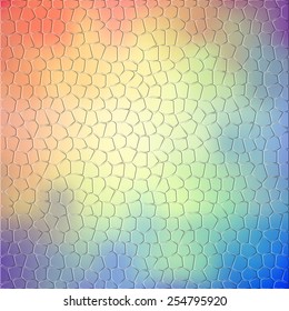 abstract colorful mosaic background. Vector, EPS10