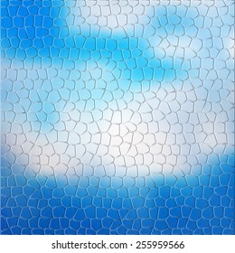 abstract colorful mosaic background, vector illustration