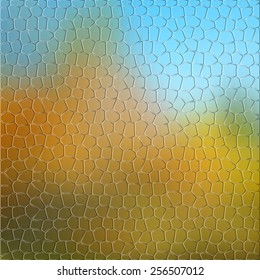abstract colorful mosaic background, vector illustration