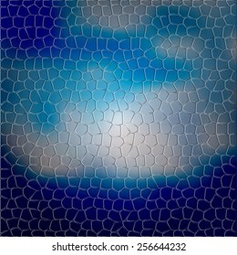 abstract colorful mosaic background, vector illustration