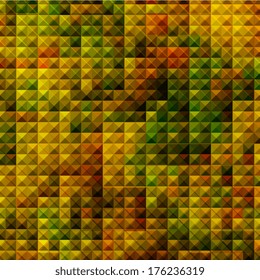 abstract colorful mosaic check shape background