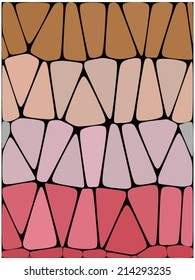 Abstract colorful mosaic pattern
