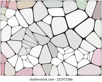 Abstract colorful mosaic pattern