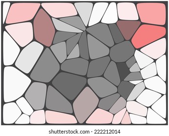 Abstract colorful mosaic pattern