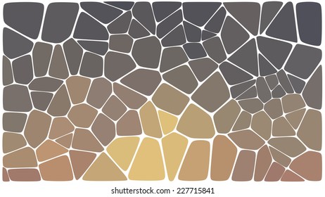 Abstract colorful mosaic pattern