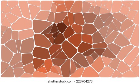 Abstract colorful mosaic pattern