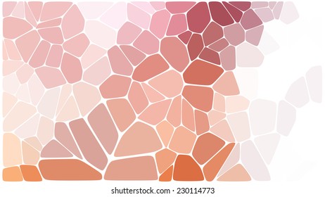 Abstract colorful mosaic pattern
