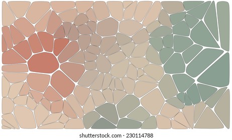 Abstract colorful mosaic pattern