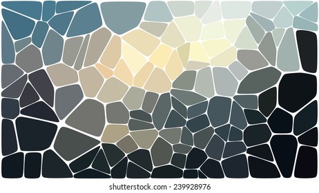 Abstract colorful mosaic pattern