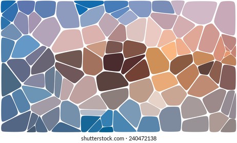 Abstract colorful mosaic pattern