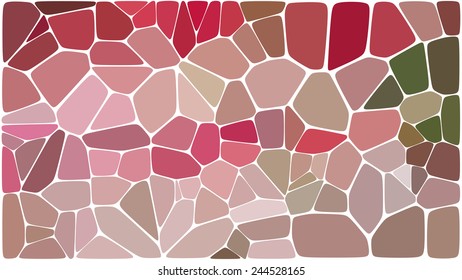 Abstract colorful mosaic pattern