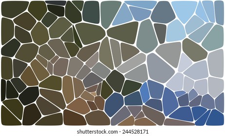 Abstract colorful mosaic pattern