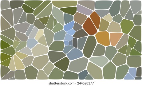 Abstract colorful mosaic pattern