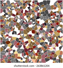 Abstract colorful mosaic pattern