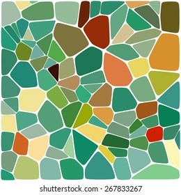 Abstract colorful mosaic pattern