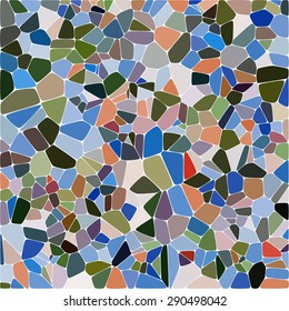 Abstract colorful mosaic pattern