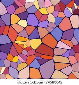 Abstract colorful mosaic pattern
