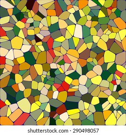 Abstract colorful mosaic pattern