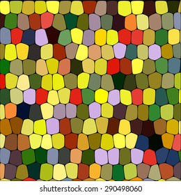 Abstract colorful mosaic pattern