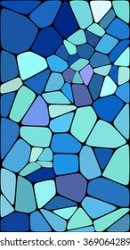 Abstract colorful mosaic pattern