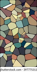 Abstract colorful mosaic pattern